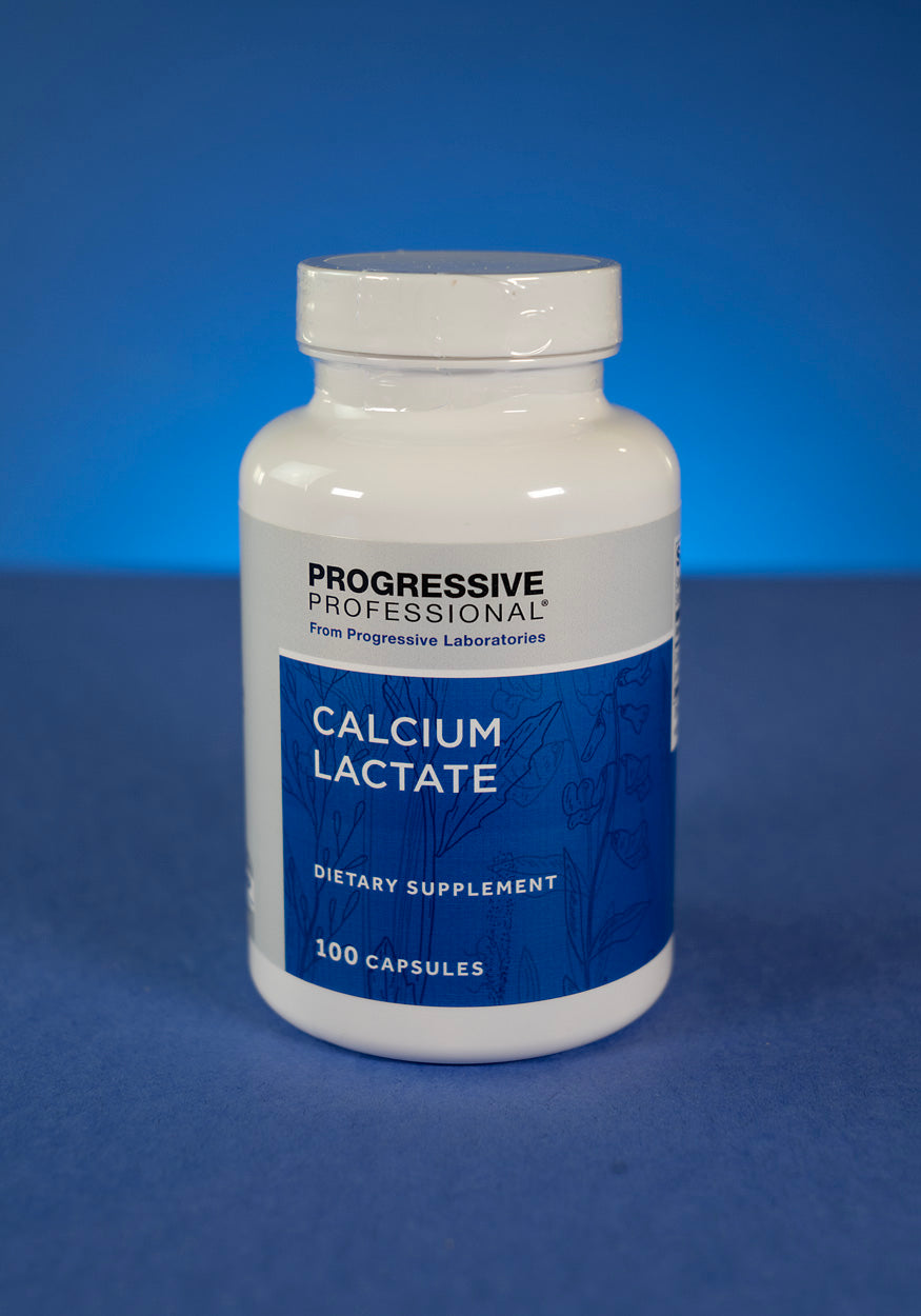 Progressive Professional CALCIUM LACTATE- 100 caps
