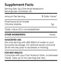 NutraTech PURE CITRULLINE MALATE 2:1 | 500G