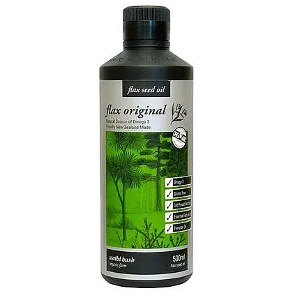 Waihi Bush Oil Flax Original - 500mls