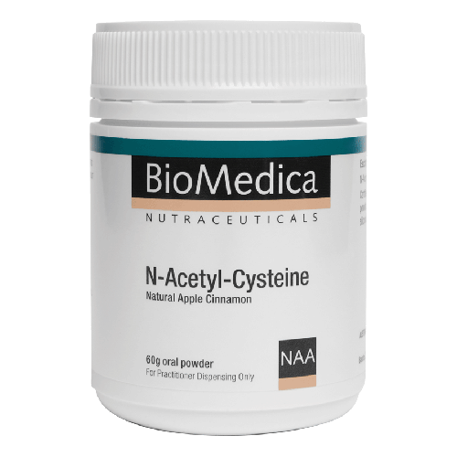 BioMedica N Acetyl Cycstine 60g - Apple Cinnamon