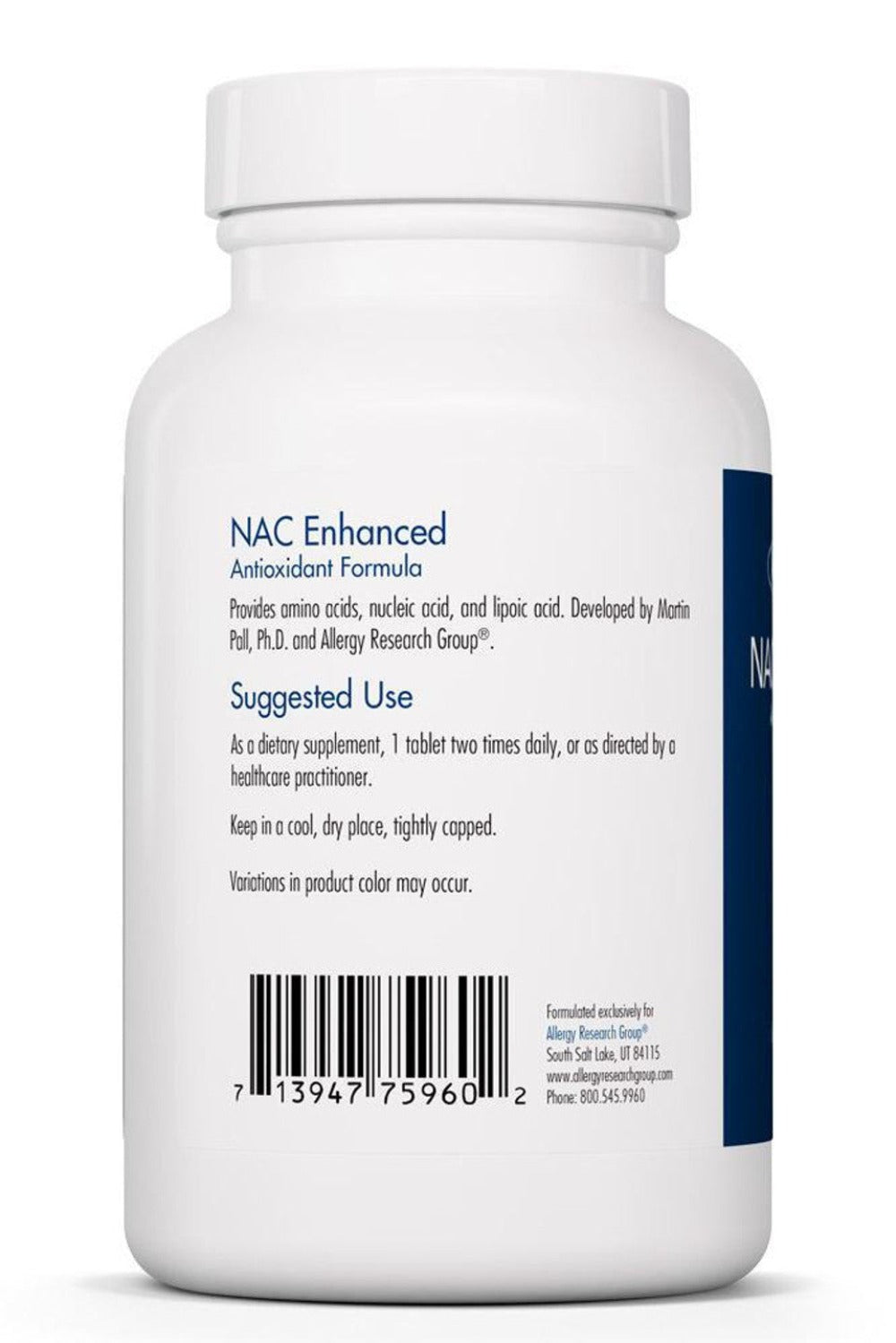 Allergy Research Group NAC Enhanced Antioxidant - 90 tabs