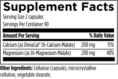 Designs for Health Cal/Mag 1:1 - 180 caps